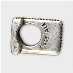 Pandora Sterling Silver Letter T Bead Charm